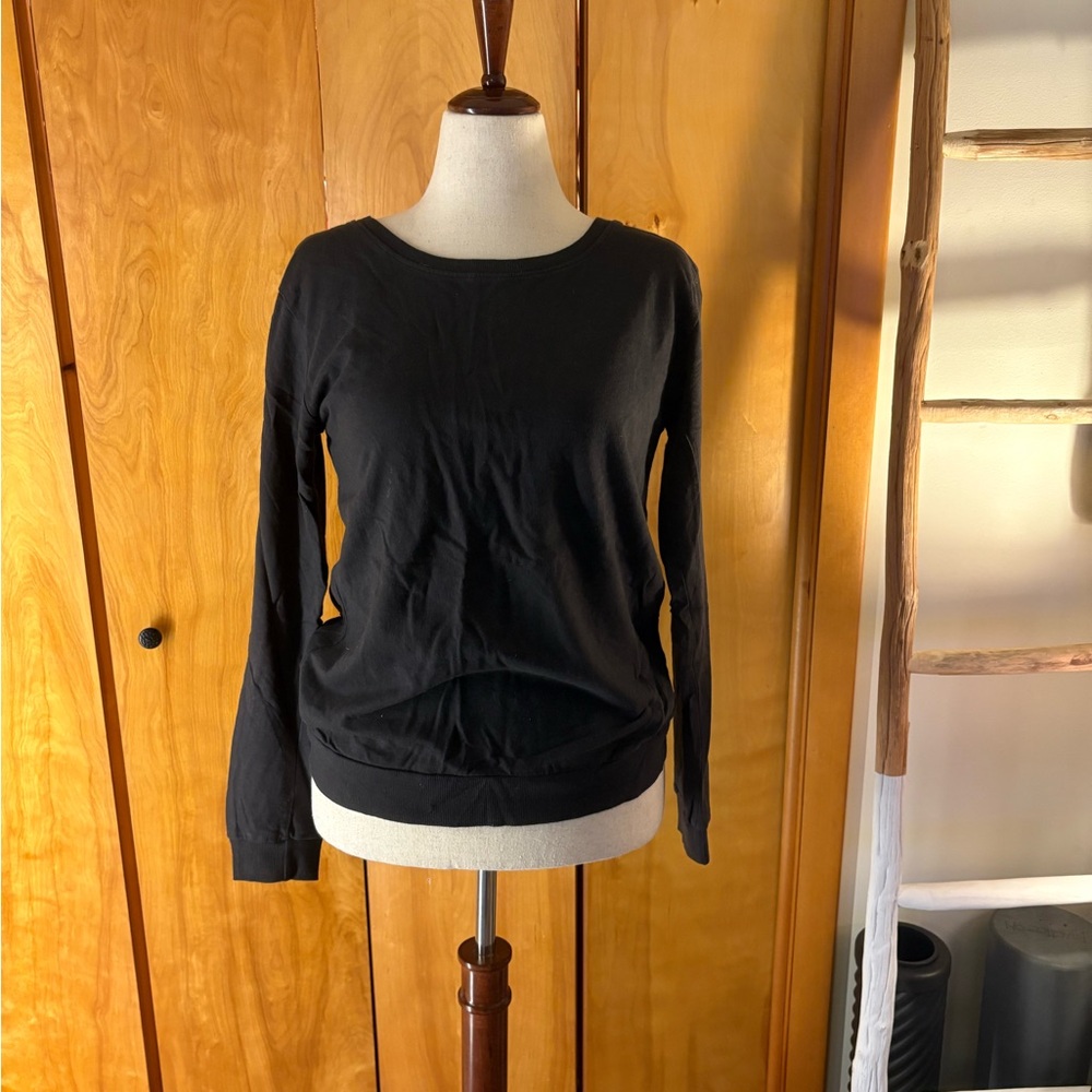 Truly Madly Deeply Dark Charcoal Light Crewneck Sweatshirt
